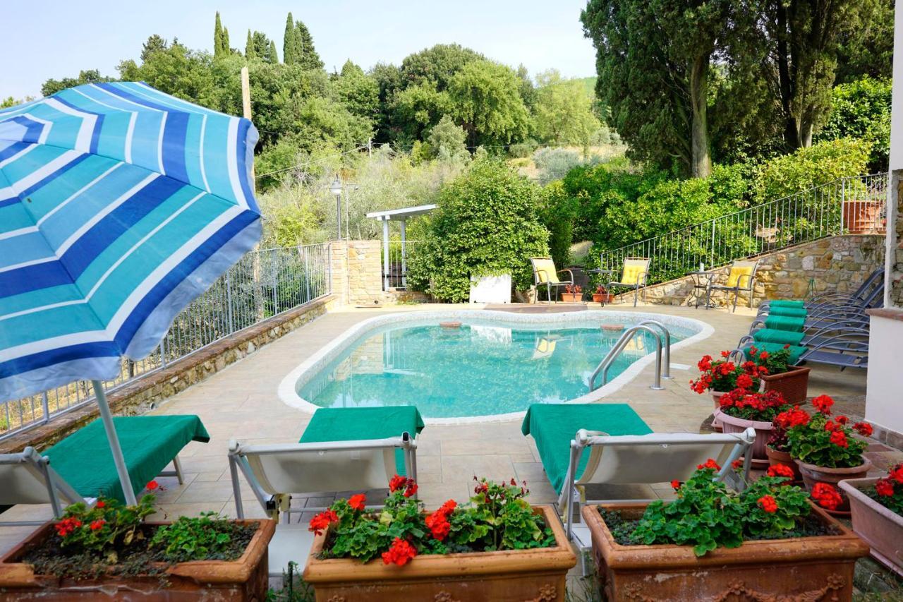 Appartamento Casa Vacanze per 12 persone con piscina privata Montaione Esterno foto