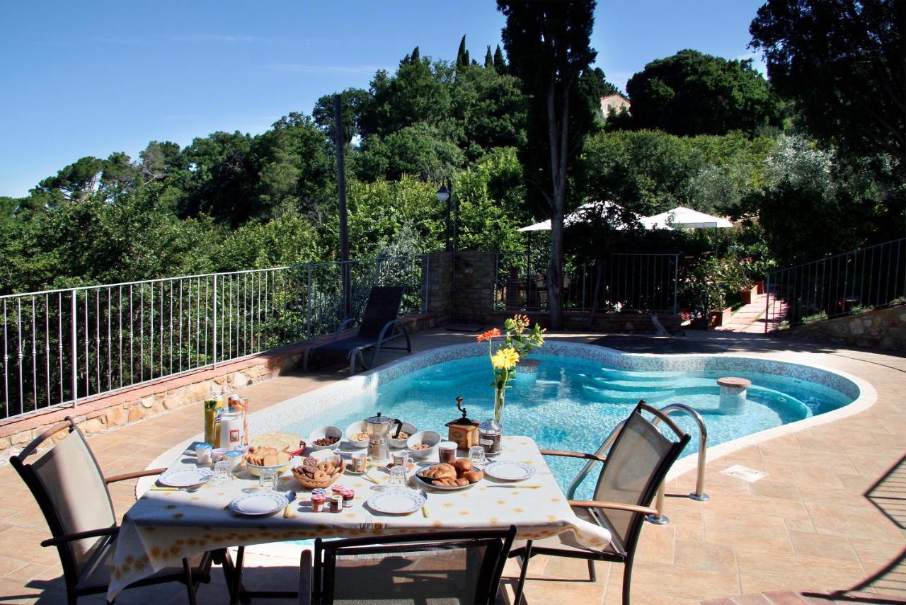 Appartamento Casa Vacanze per 12 persone con piscina privata Montaione Esterno foto