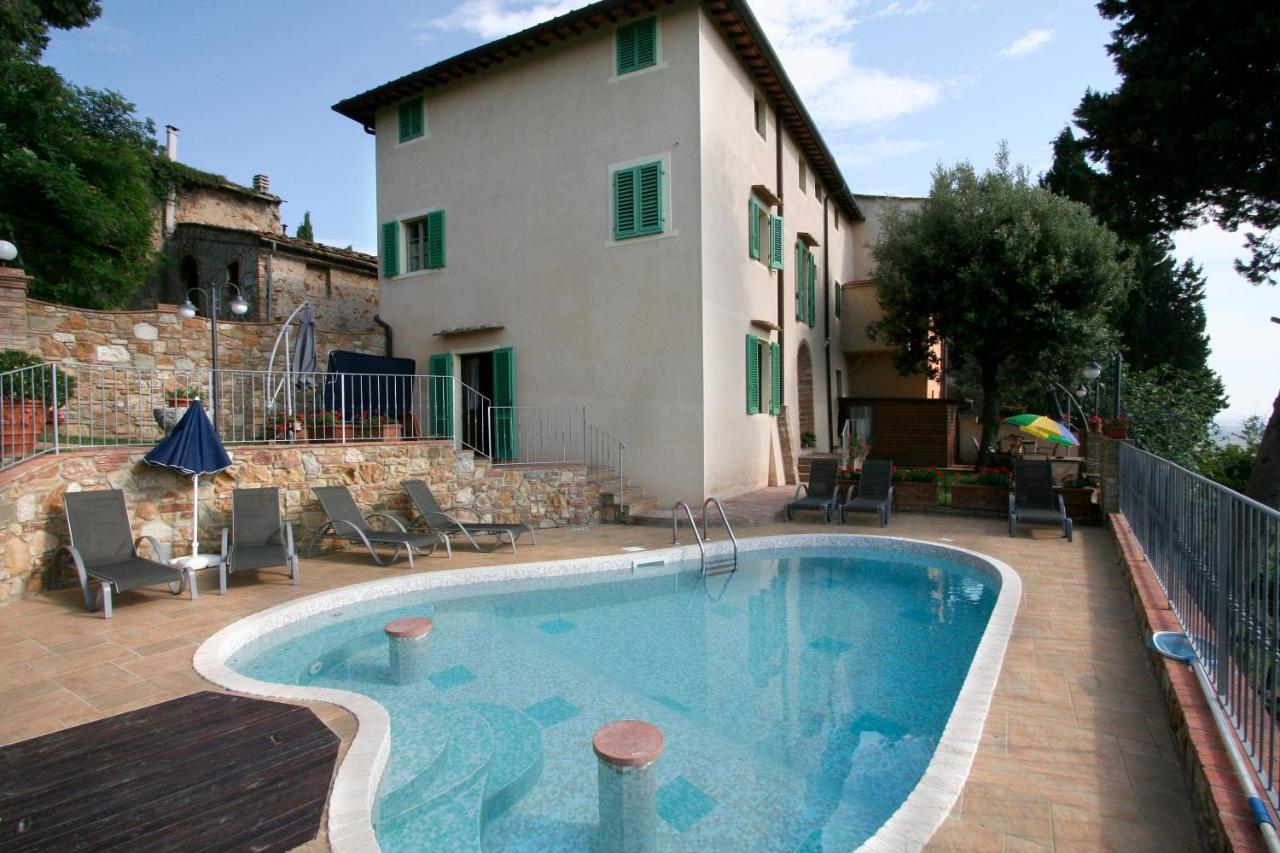 Appartamento Casa Vacanze per 12 persone con piscina privata Montaione Esterno foto